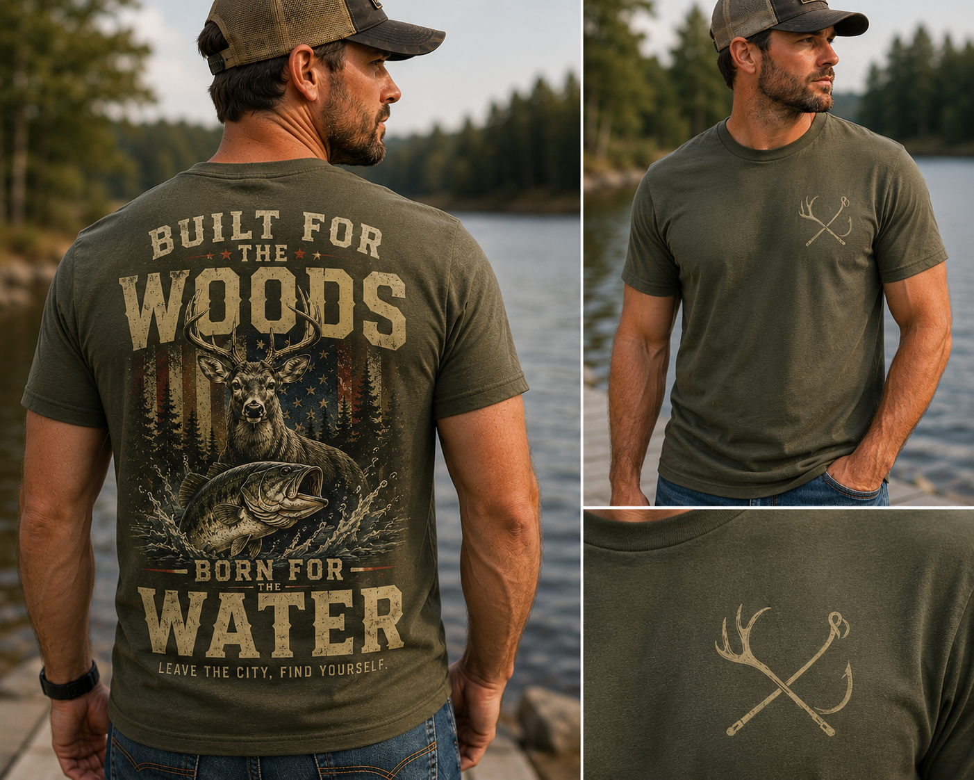 Built For The Woods Men's T-Shirt