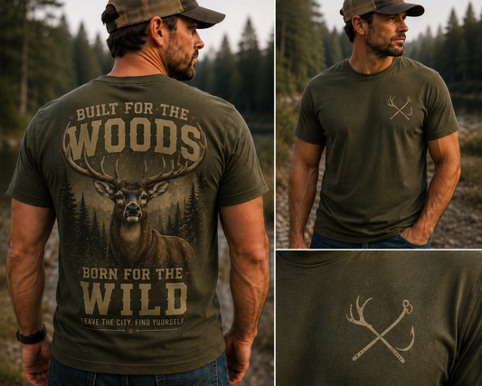 Built For The Woods Men's T-Shirt