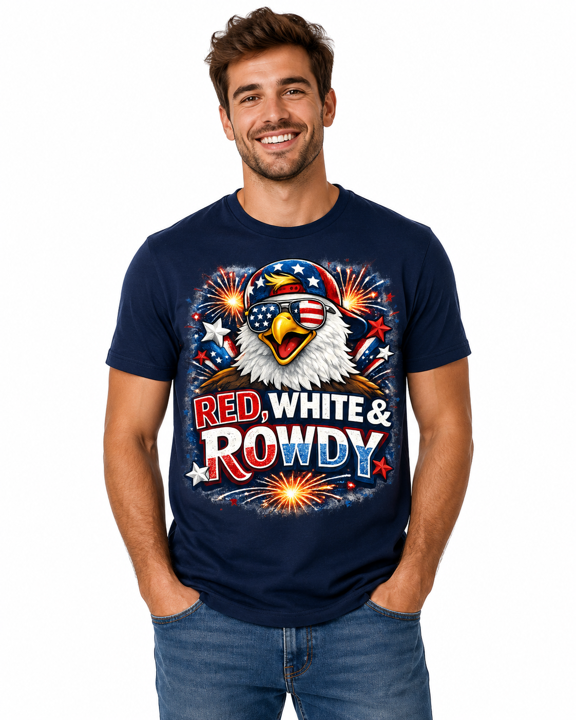 Red & White Rowdy