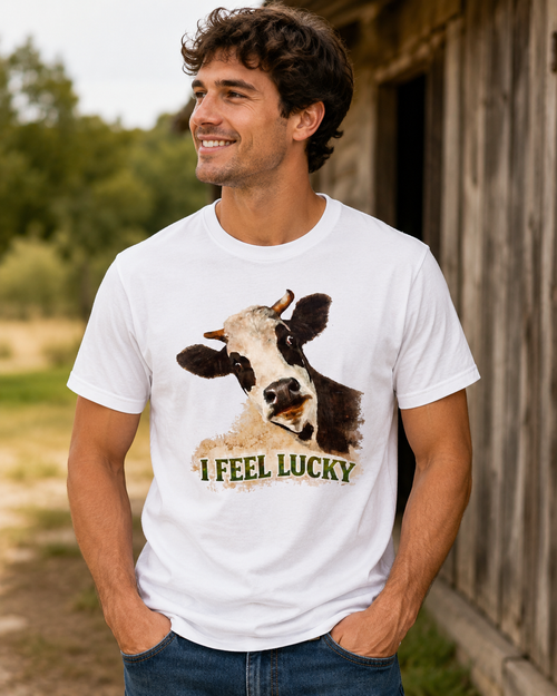 I Feel Lucky Men's T-Shirt